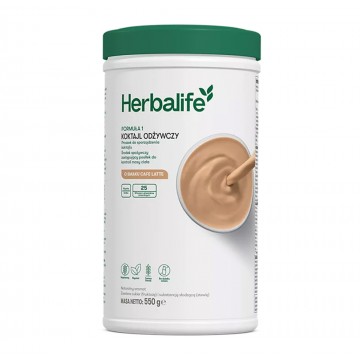 Koktajl Herbalife F1 - Smak: Cafe latte 550g